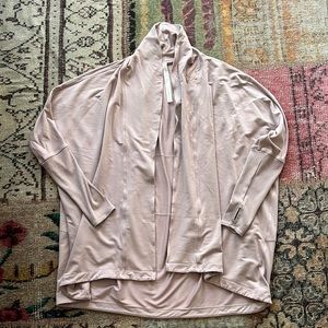 Lululemon cardigan, light purple/pink, size 12. Never worn!